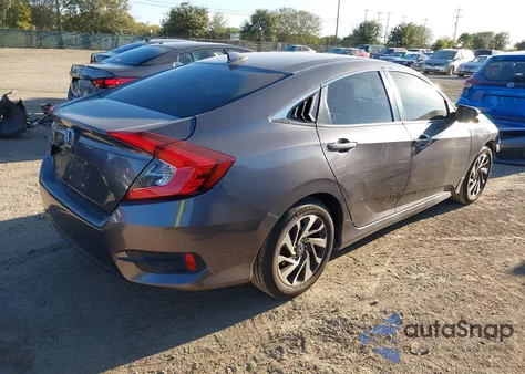 2017 Honda Civic Ex из США, поврежденный, VIN 19XFC2F71HE027082